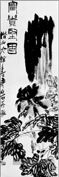  traditionnel - Qi Baishi pivoine traditionnelle chinoise